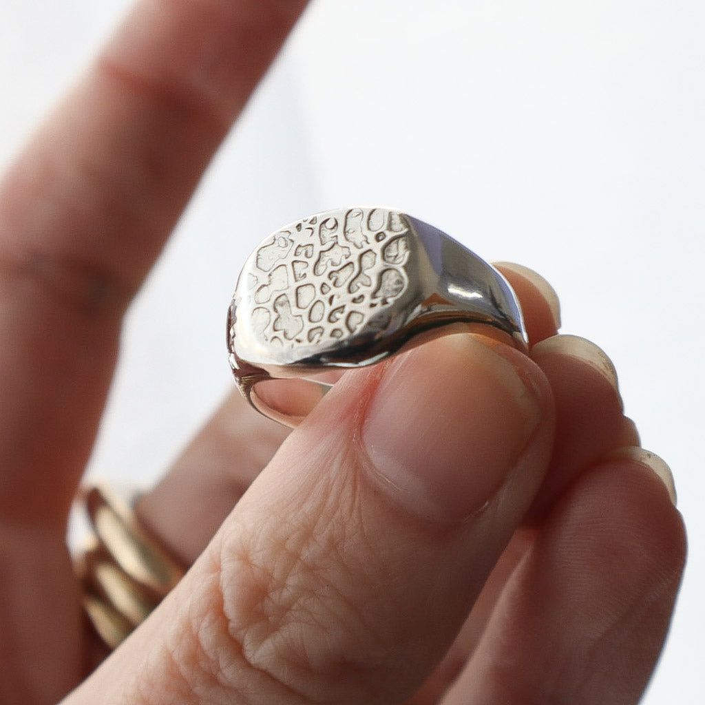 Custom Laser Engraved Ring - Deposit