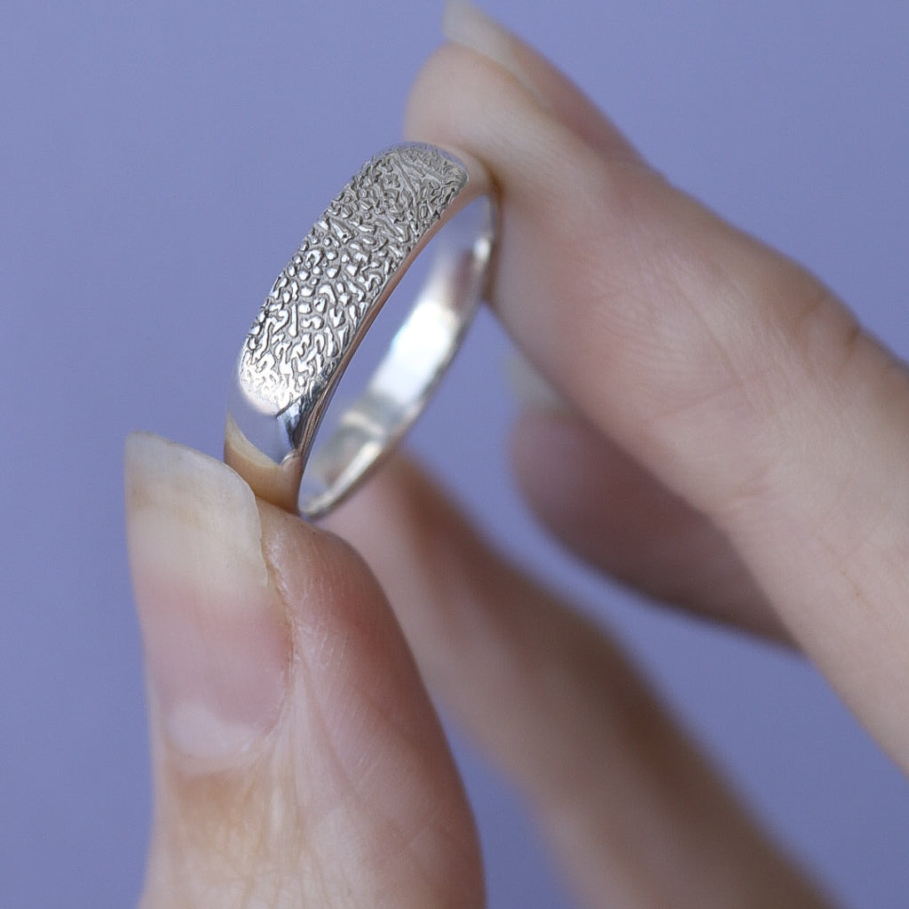 Custom Laser Engraved Ring - Deposit