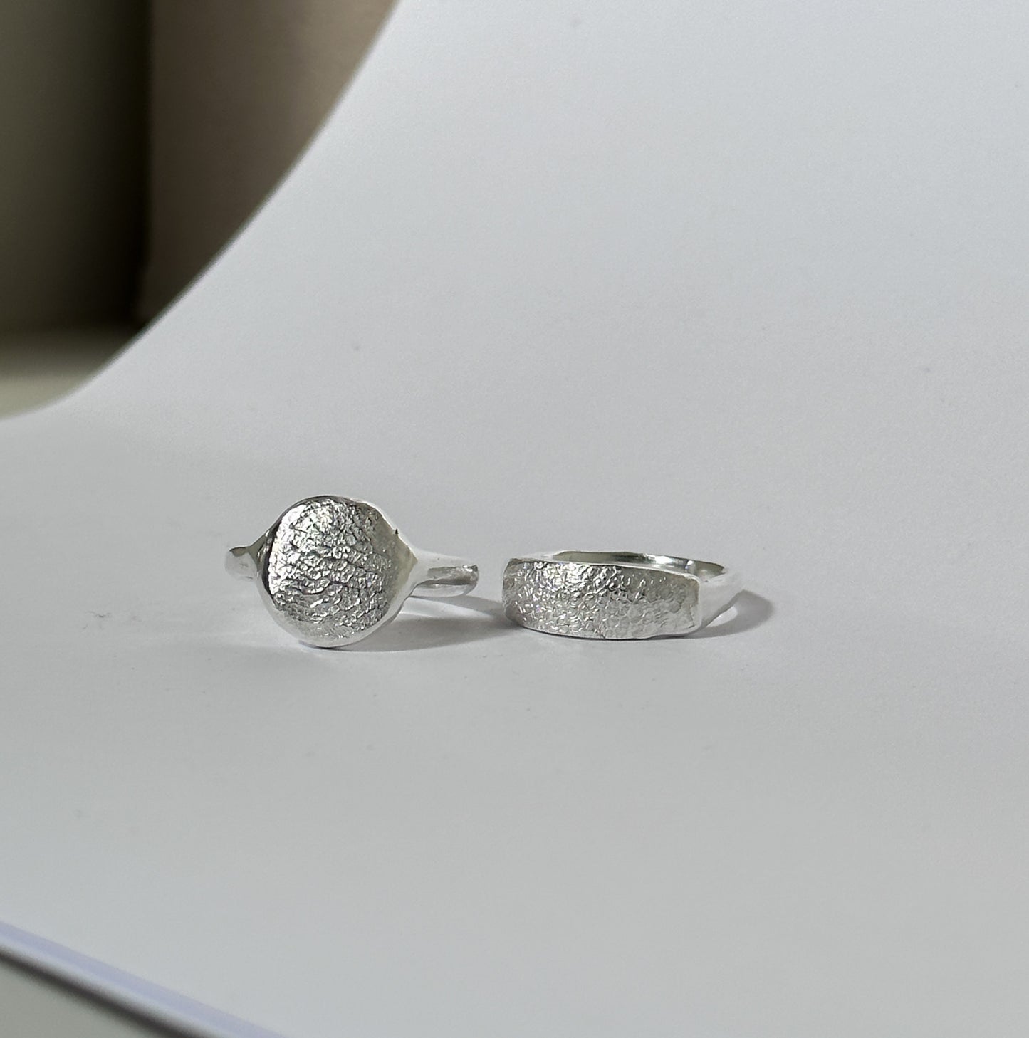 Dog nose print circle ring