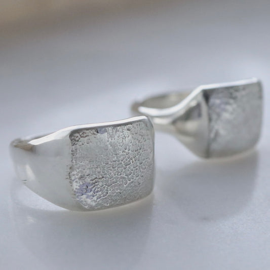 Dog Nose Print Signet Ring